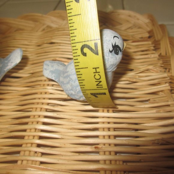 Lot 2 pc Special Bird Figurines Clay Mini Vintage 1980`s - Picture 8 of 8